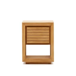 Badkamermeubel Saula Teakhout, 80 x 60cm (excl. waskom)