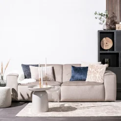 Bank Amarillo 4-zits, Rib, kleur Taupe