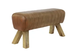 Bank Ramy Leder, kleur Bruin