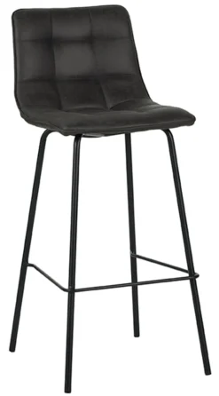 Barkruk Bistro Micro Suede (zithoogte 78cm)