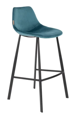 Barkruk Franky Velvet (zithoogte 80cm)