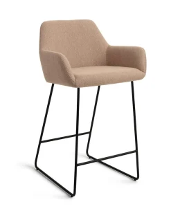 Barkruk Hiroo Slide Black (zithoogte 66cm)