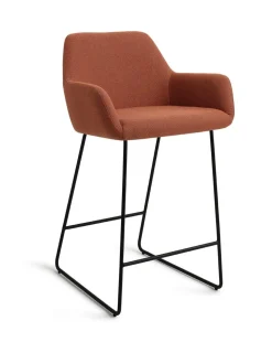 Barkruk Hiroo Slide Black (zithoogte 66cm)