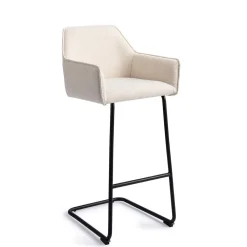 Barkruk Hofu Arch Black (zithoogte 75cm)