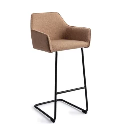 Barkruk Hofu Arch Black (zithoogte 75cm)