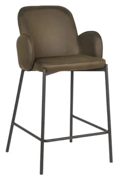 Barkruk Jari Microfiber (zithoogte 65cm)