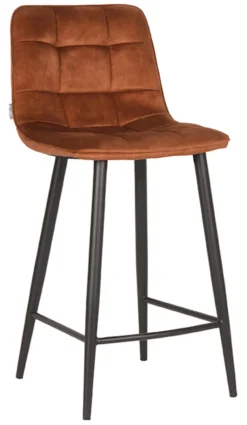 Barkruk Jelt Velvet (zithoogte 65cm)