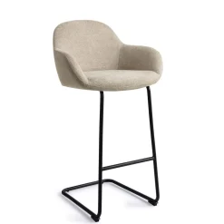 Barkruk Kushi Arch Black (zithoogte 78cm)