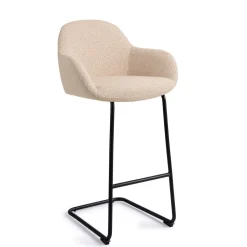 Barkruk Kushi Arch Black (zithoogte 78cm)