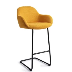 Barkruk Kushi Arch Black (zithoogte 78cm)