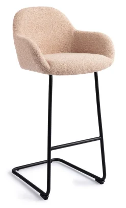 Barkruk Kushi Arch Black (zithoogte 78cm)