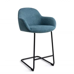 Barkruk Kushi Arch Black (zithoogte 68cm)