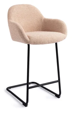 Barkruk Kushi Arch Black (zithoogte 68cm)