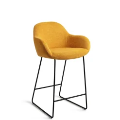 Barkruk Kushi Slide Black (zithoogte 67cm)