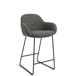 Barkruk Kushi Slide Black (zithoogte 67cm)