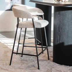 Barkruk Luka Bouclé (zithoogte 68cm)