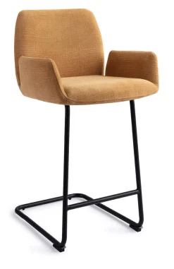 Barkruk Misaki Arch Black (zithoogte 66cm)