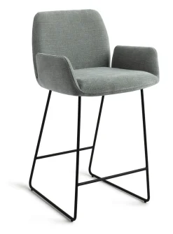 Barkruk Misaki Slide Black (zithoogte 65cm)