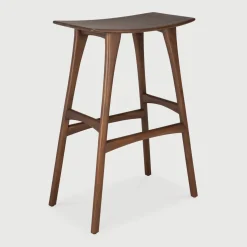 Barkruk Osso Hout (zithoogte 78cm)