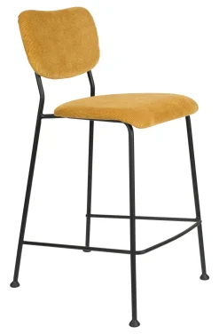 Barstoel Benson Ribstof (zithoogte 65cm)
