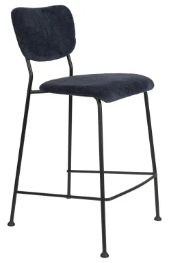 Barstoel Benson Ribstof (zithoogte 65cm)