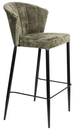 Barstoel Georgia Chenille (zithoogte 75cm)