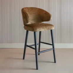 Barstoel Indigo Triangle, kleur Goud (zithoogte 76cm)