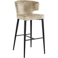 Barstoel Taylor Chenille (zithoogte 76cm)