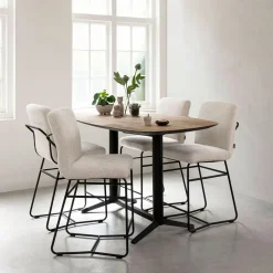 Bartafel Soho Deens Ovaal, Teakhout, 160 x 90cm