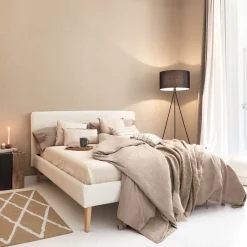 Bed Dyla Bouclé, 160 x 200cm