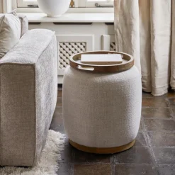 Bijzettafel Babylon Met dienblad, 50cm