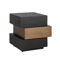 Bijzettafel Cambon Eiken, 57 x 52cm