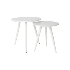 Bijzettafel Kevan set van 2 stuks