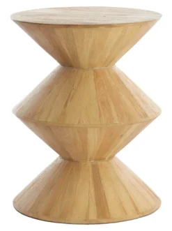 Bijzettafel Larus Mangohout, kleur Naturel