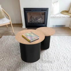 Bijzettafel Maurita Kurk, Set van 2