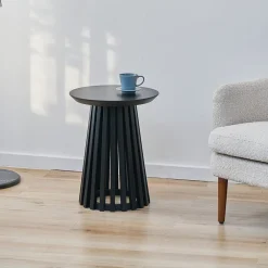 Bijzettafel Nikkie Hevea hout, 40cm