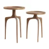 Bijzettafel Pano Set van 2 stuks, kleur Brons