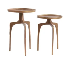 Bijzettafel Pano Set van 2 stuks, kleur Brons