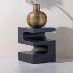 Bijzettafel Toma Mangohout, 40 x 40cm