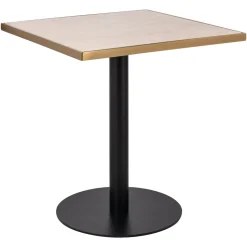 Bistrotafel Brazza Marmerlook, 70 x 70cm