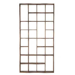 Boekenkast Ozzy Mangohout, 240 x 120cm