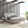 Boxspring Nora kleur grijs