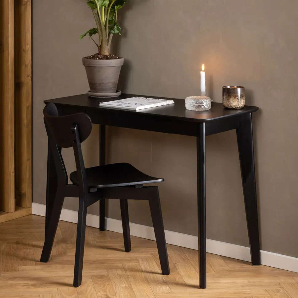 Bureau Torkil 100 x 50cm, kleur Zwart