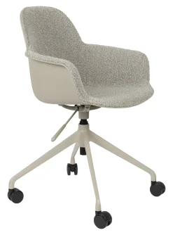 Bureaustoel Albert Kuip Met armleuning, Bouclé