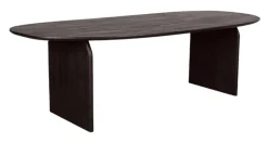 Deens Ovale Eettafel Cooper Espresso Mangohout