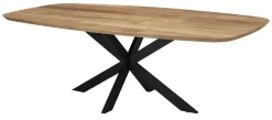 Deens Ovale Eettafel Evo Teakhout, 240 x 110cm