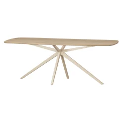 Deens Ovale Eettafel Tablo Eikenhout, 220 x 100cm