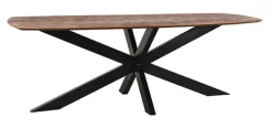 Deens Ovale Eettafel Zane Espresso Mangohout