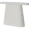 Deens Ovale Sidetable Hamura Terrazzo, 120cm