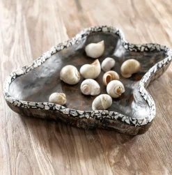 Dienblad Coral Teakhout